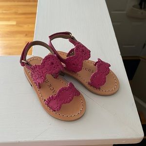 Jack rogers toddler sandals size 5